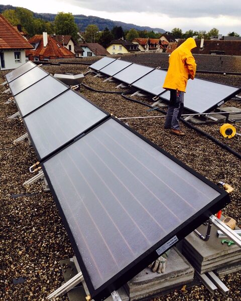 Installation Solaranlage